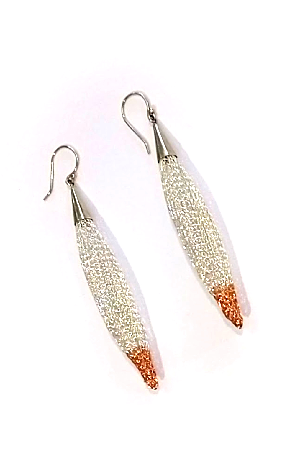 Leaf Drop Earrings product photo.
