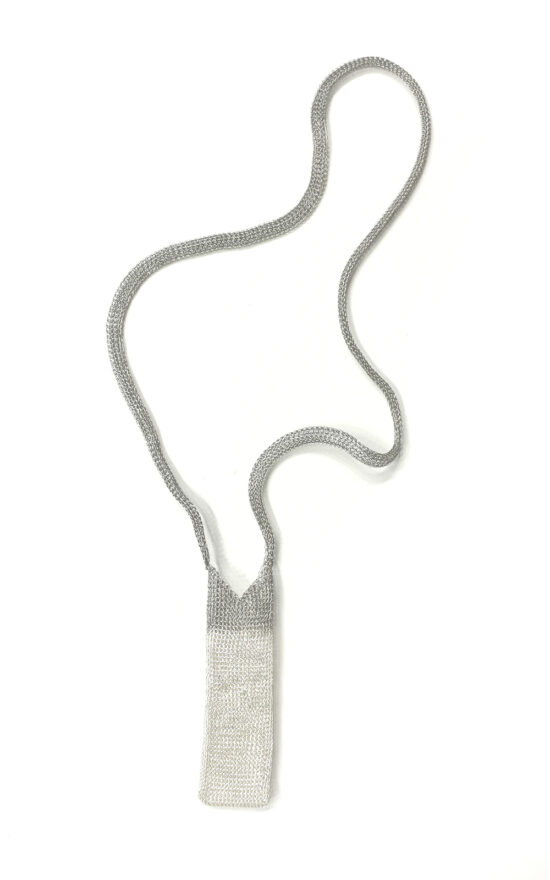 Linear Drop Necklace product photo.