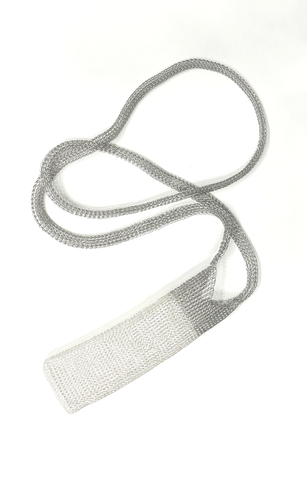 Linear Drop Necklace product photo.