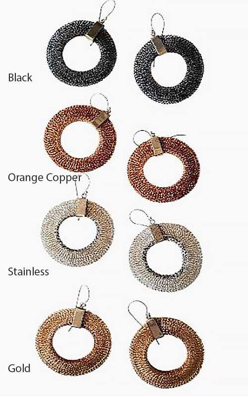 Round Loop Earring product photo.