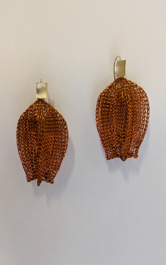 Flower Bud Earring product photo.