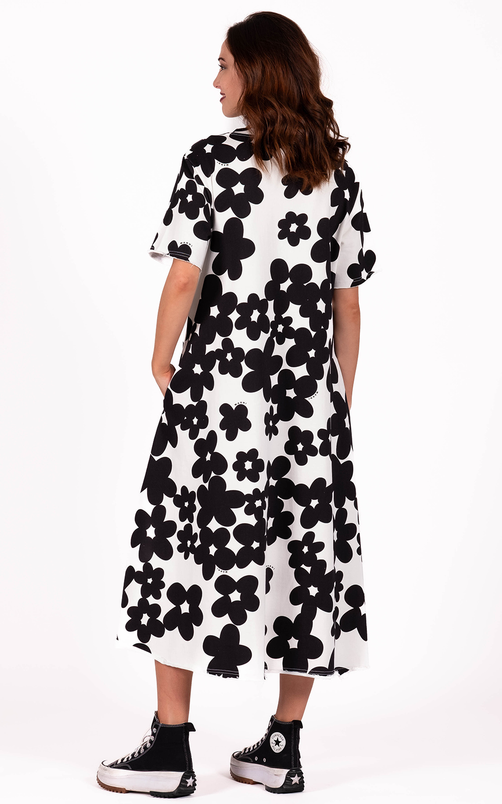 Flowline Dress Short Sleeve Raw product photo.