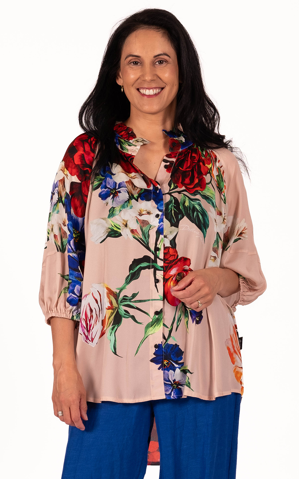 Delight Blouse product photo.