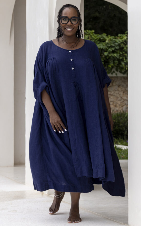 Shiva Dress Linen product photo.