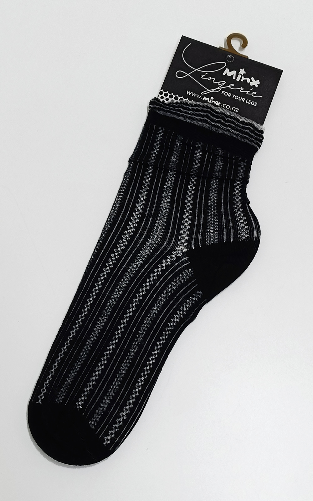Short Frill Sock product photo.
