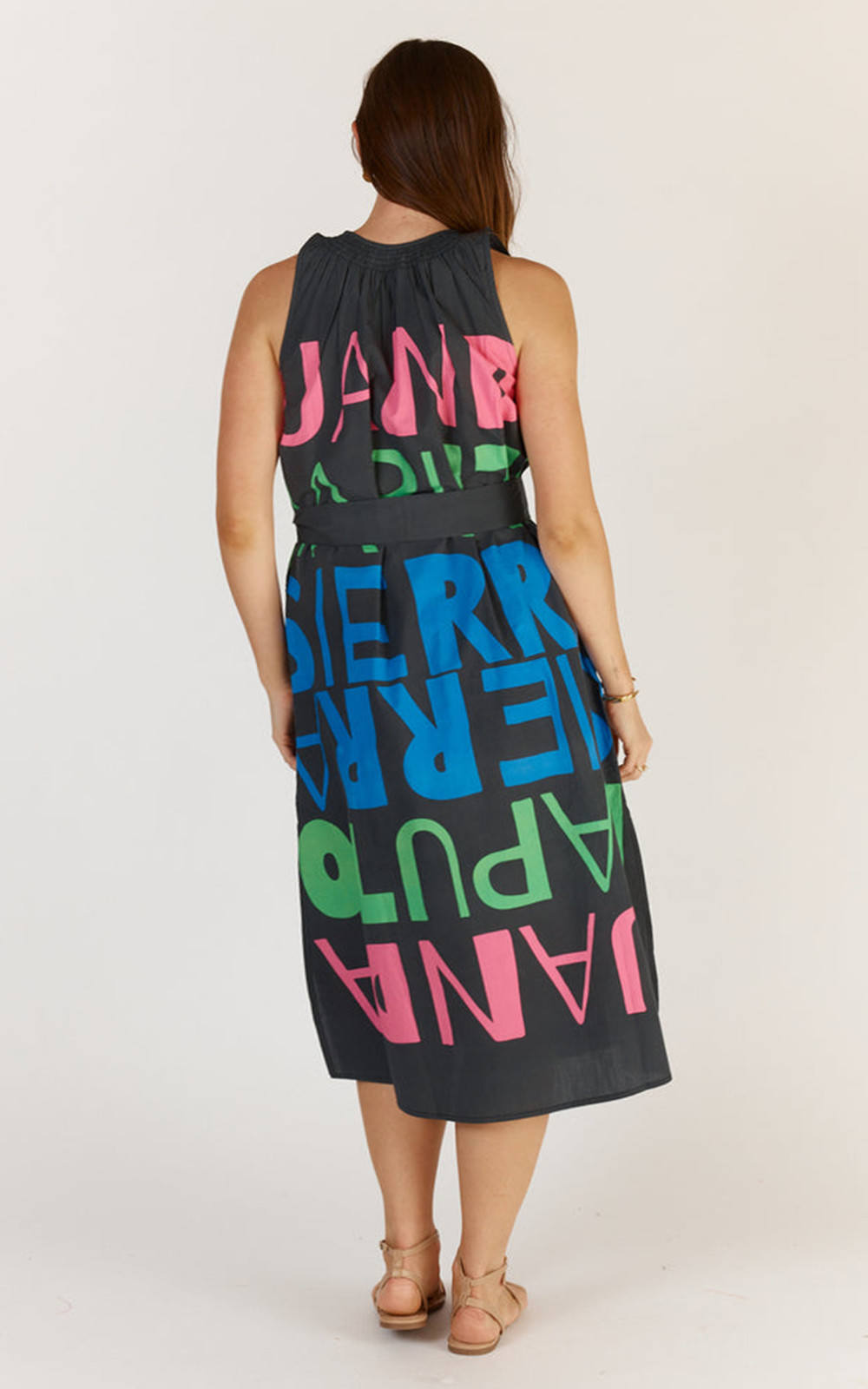 Sierra Sleeveless Dress product photo.