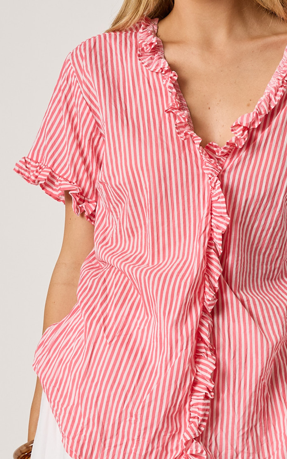 Siesta Top Stripe product photo.