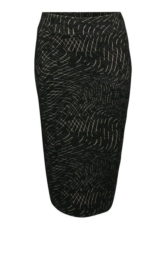 Fitted Long Skirt product photo.