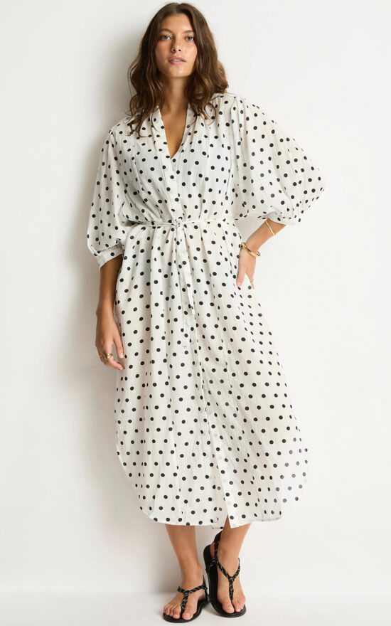 Dottie Boho Long Shirt product photo.