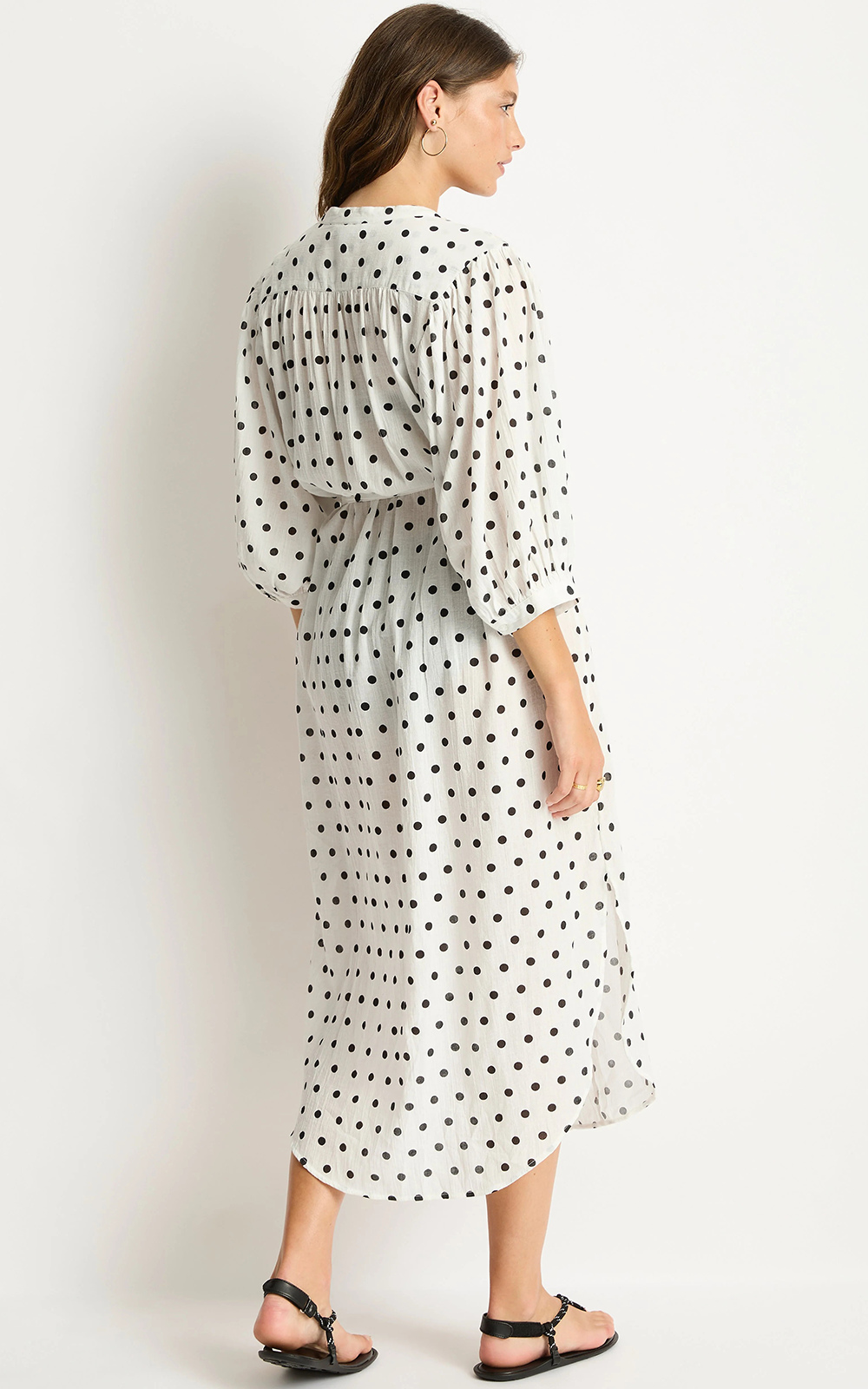 Dottie Boho Long Shirt product photo.