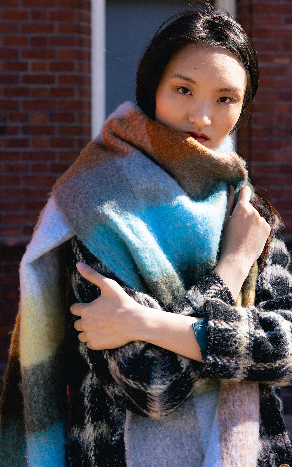 Jumbo Scarf product photo.