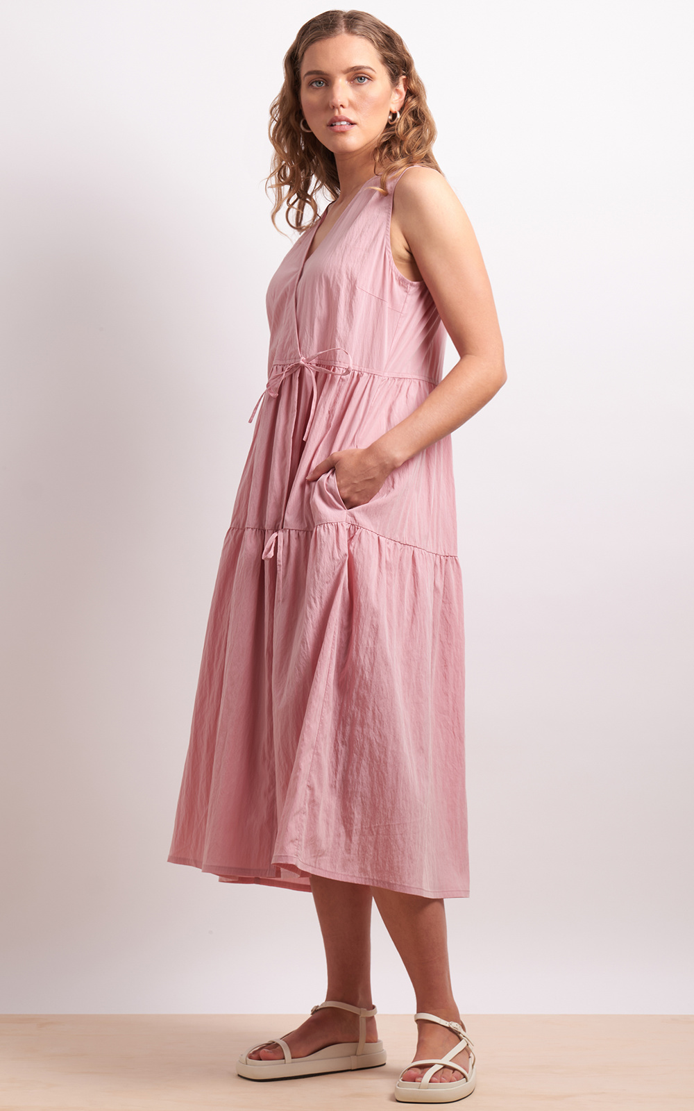 Tie The Knot Dress product photo.