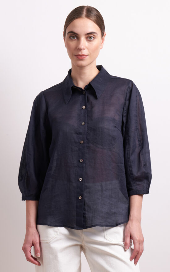 Pin Tuck Shirt product photo.