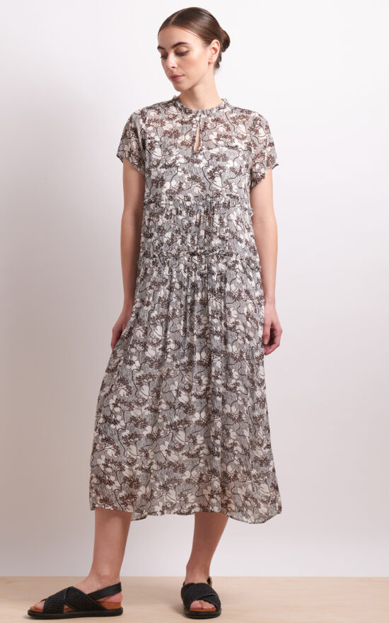In Print Dress product photo.