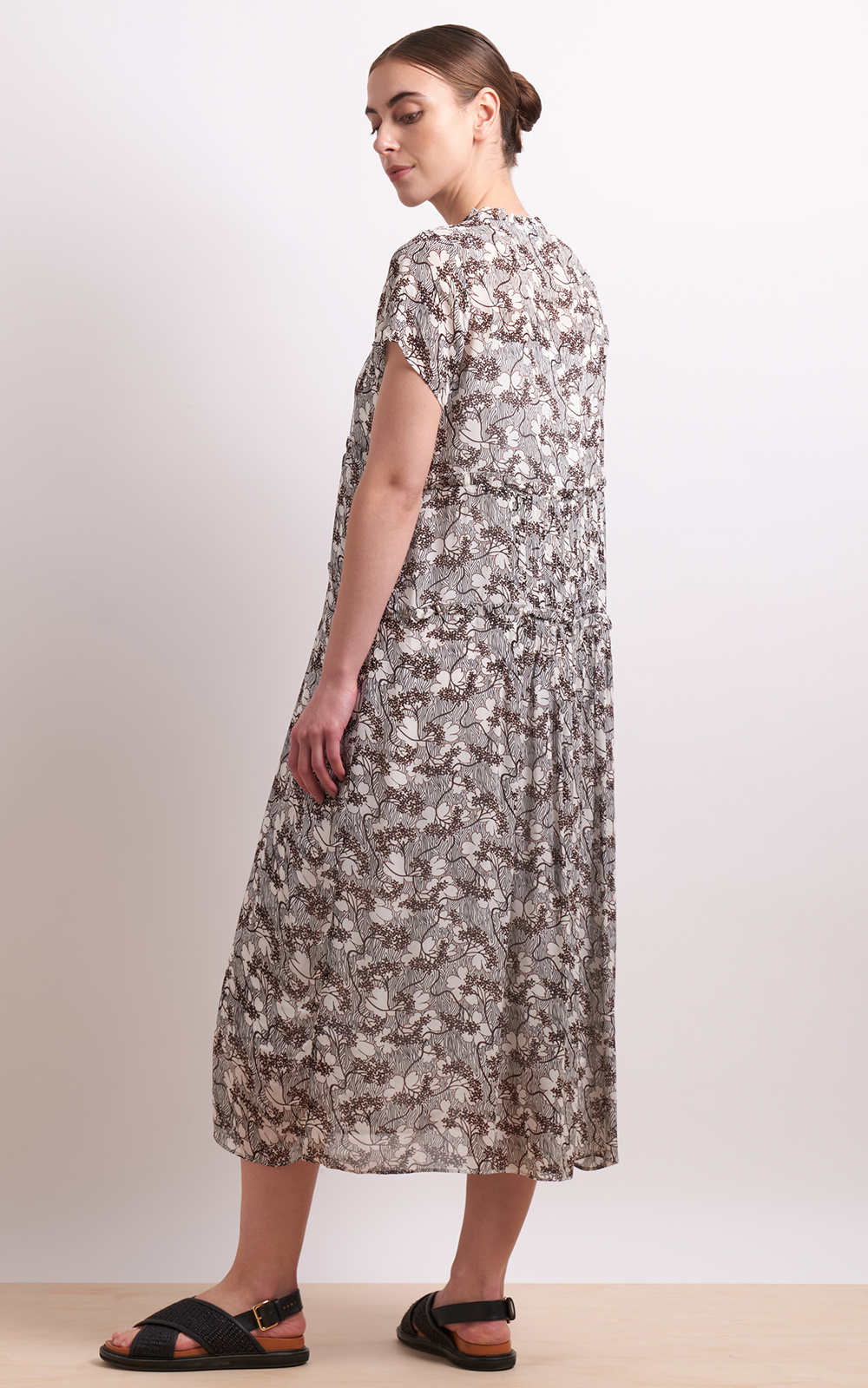 In Print Dress product photo.