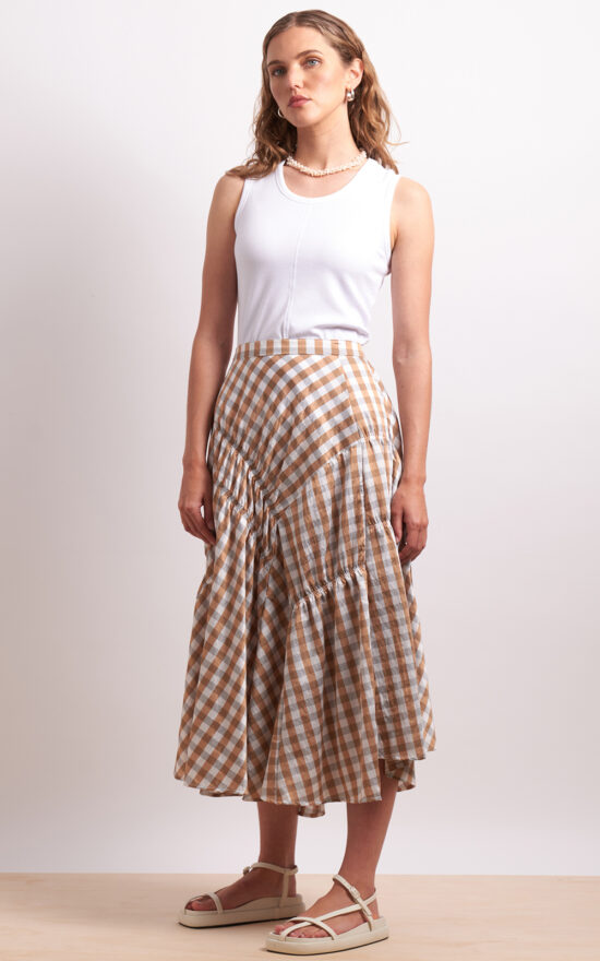 In Stitches Skirt product photo.
