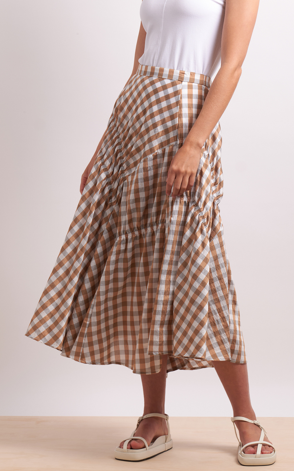 In Stitches Skirt product photo.