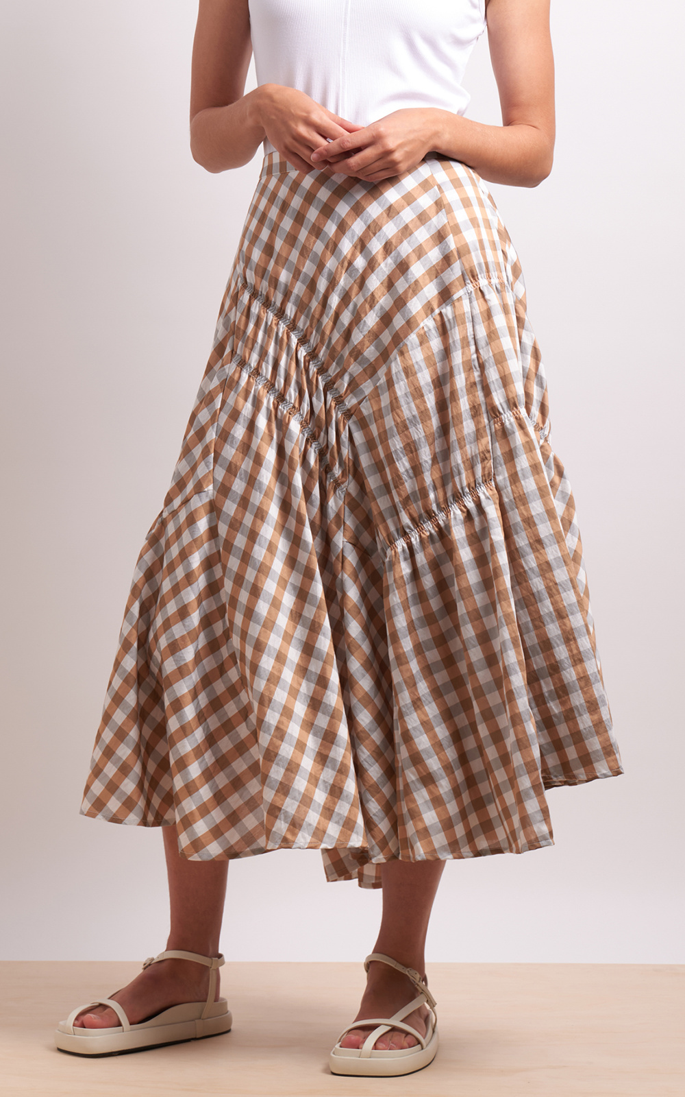In Stitches Skirt product photo.