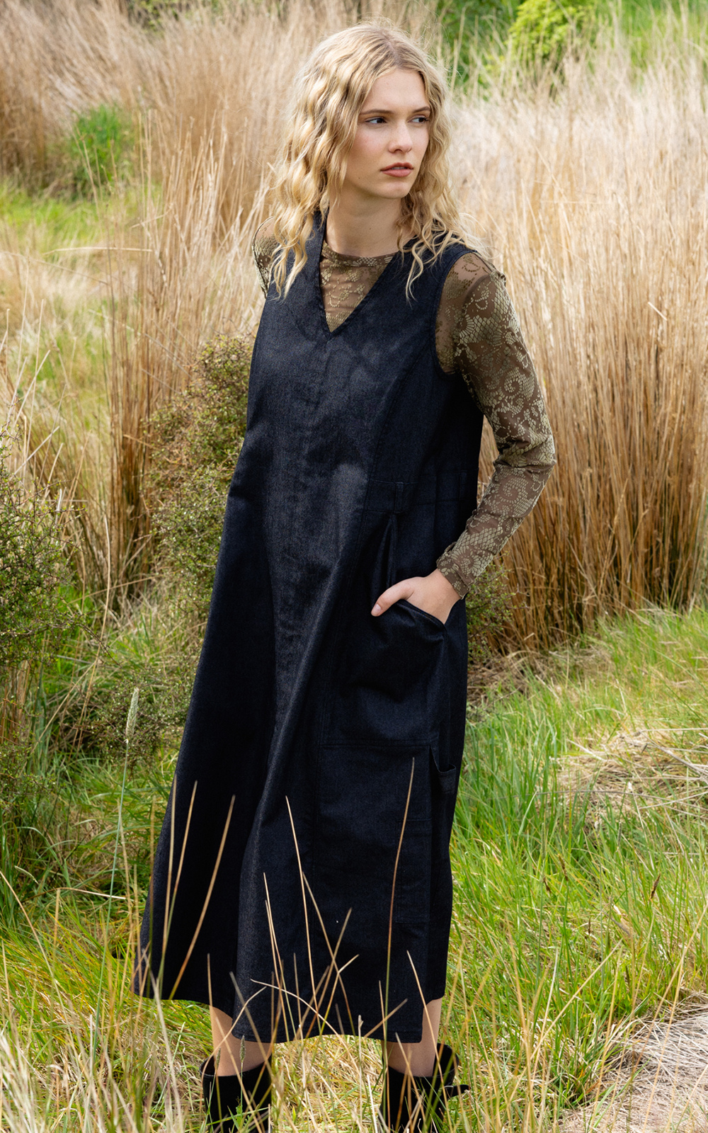 Lennox Pinafore product photo.