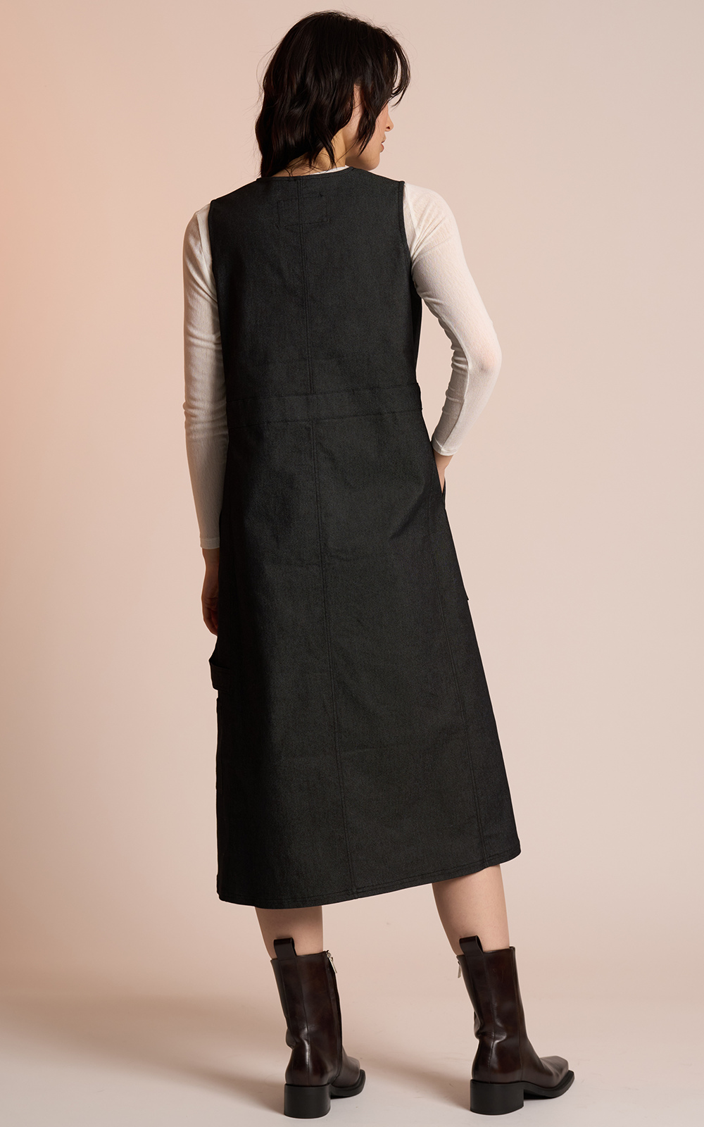 Lennox Pinafore product photo.