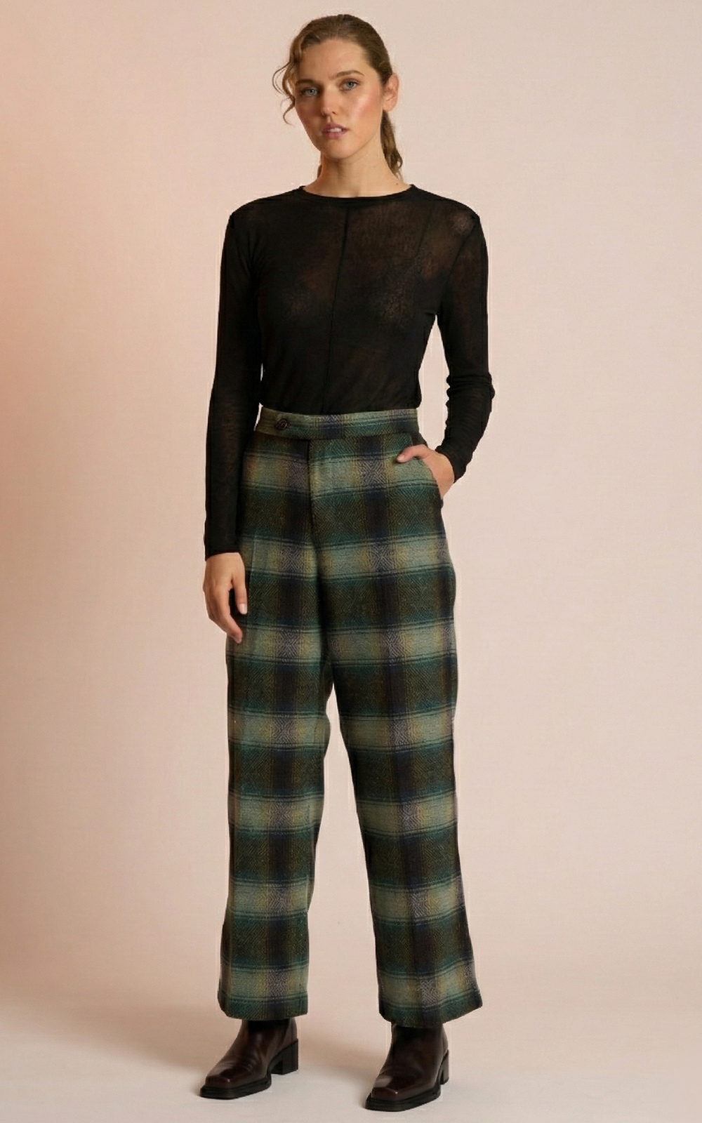 Mesh Encore Top product photo.