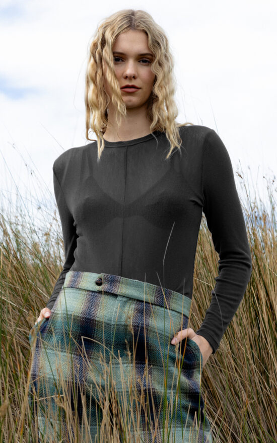 Mesh Encore Top product photo.