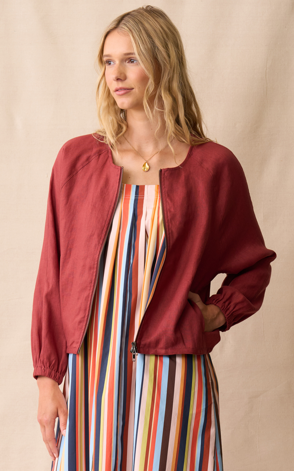 Willa Jacket product photo.