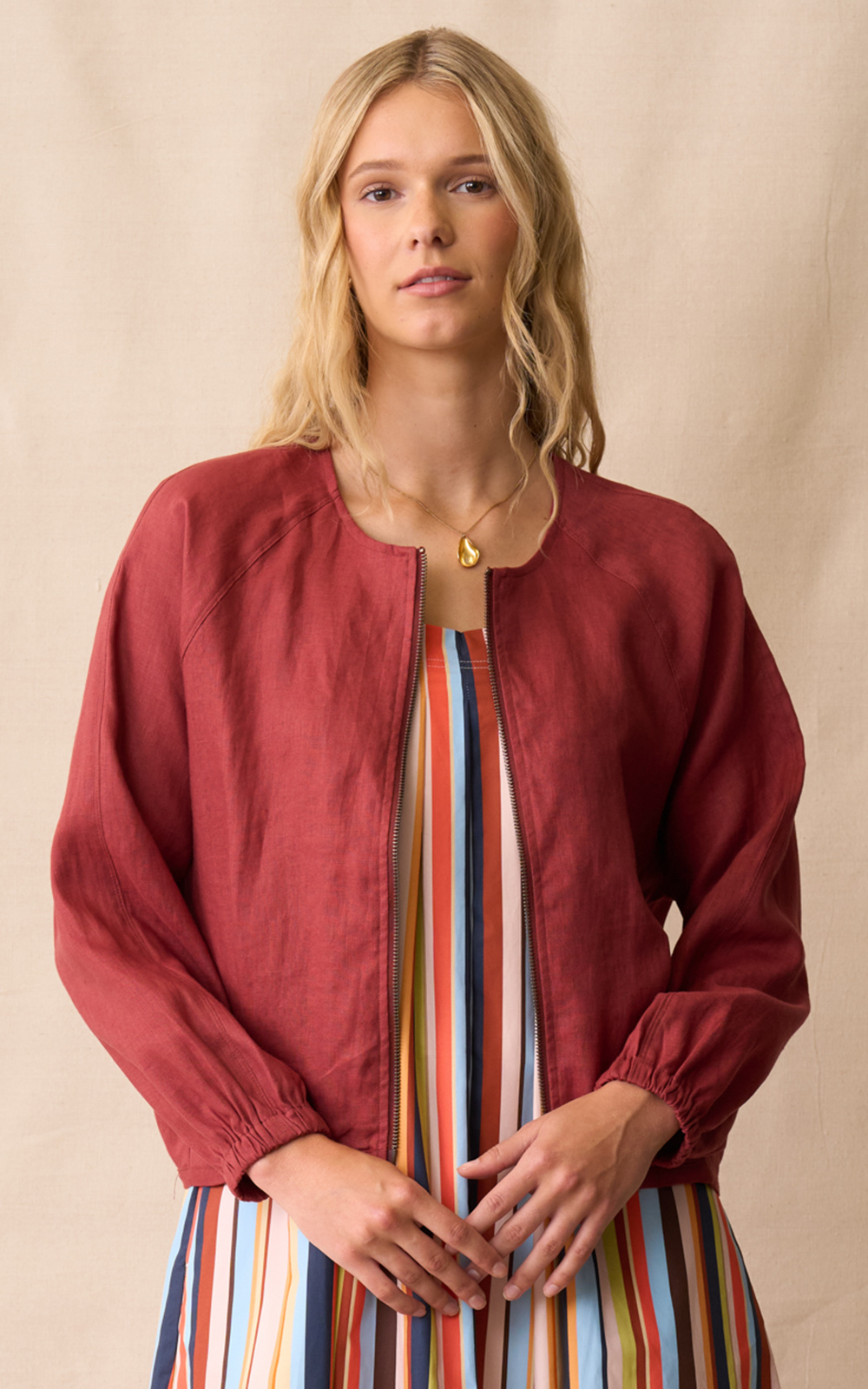 Willa Jacket product photo.