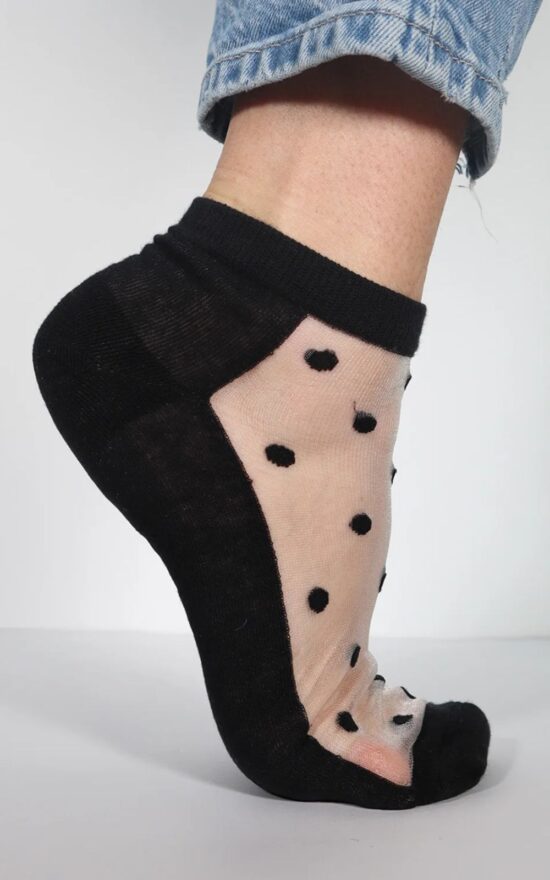 Spot Long Sock 3 Pack product photo.