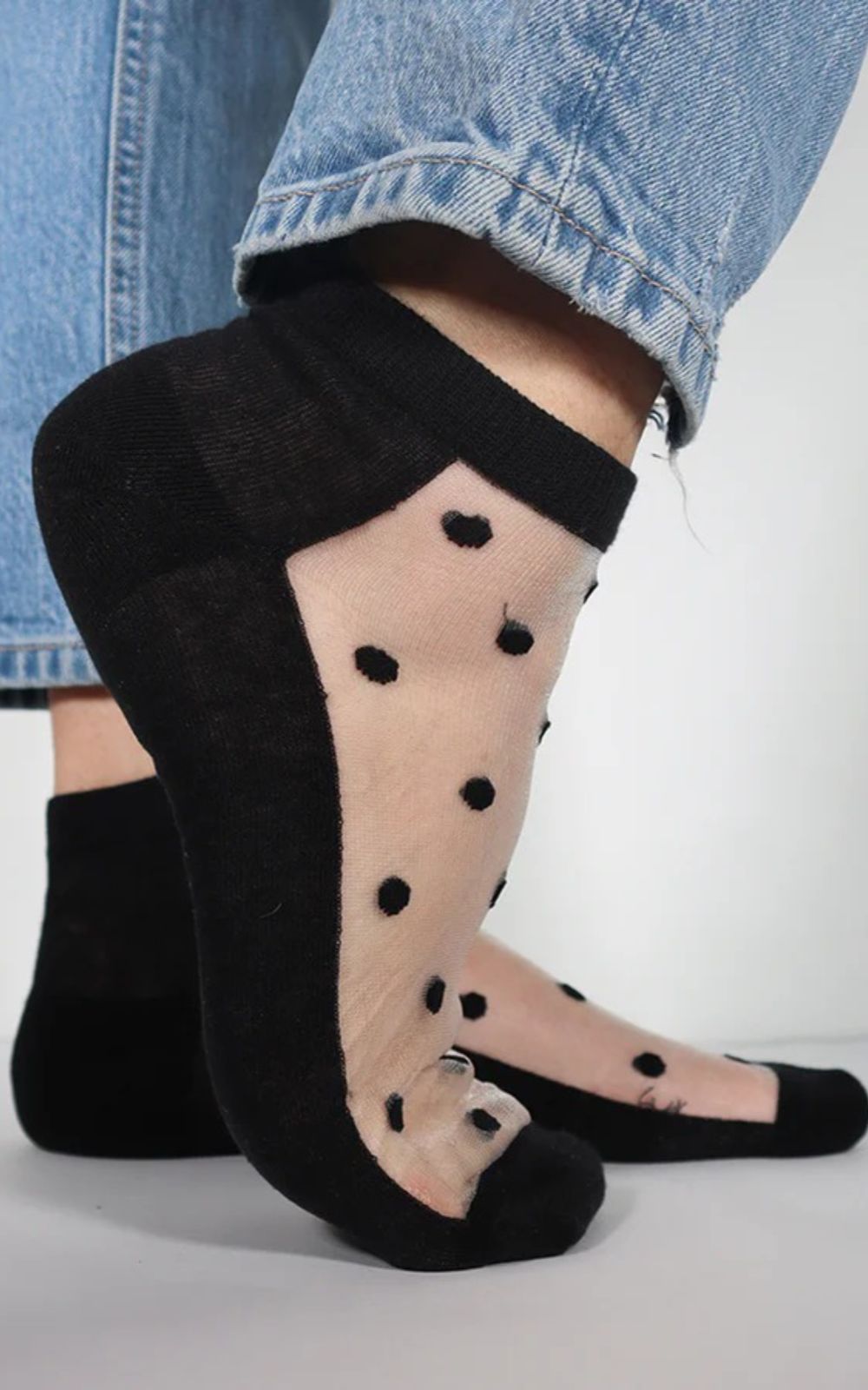 Spot Long Sock 3 Pack product photo.