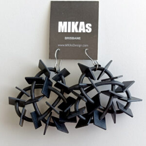 Square Lace Earrings