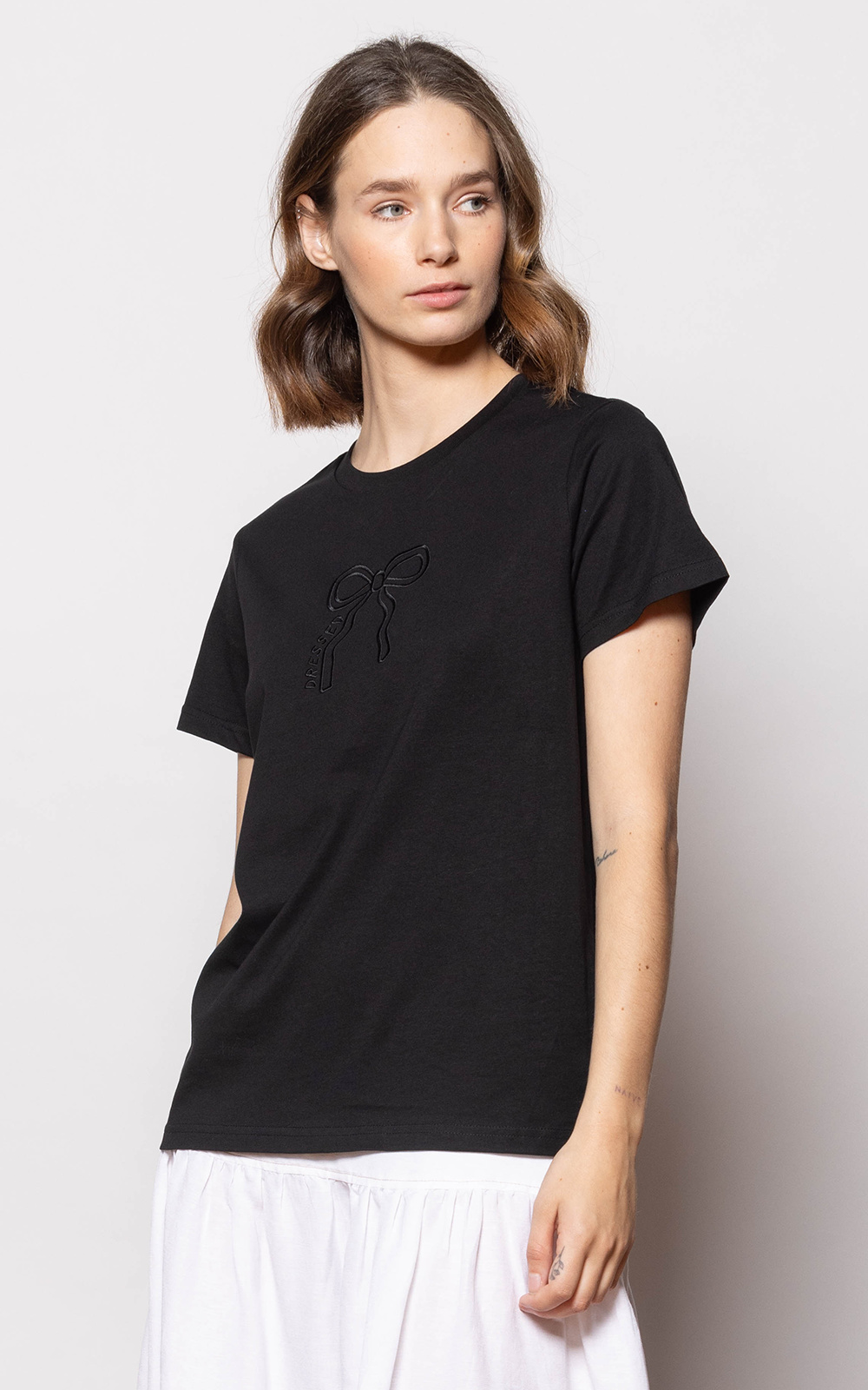 Bow Tee product photo.
