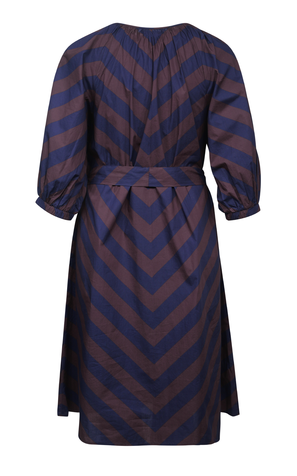 Stripe Button Dress product photo.