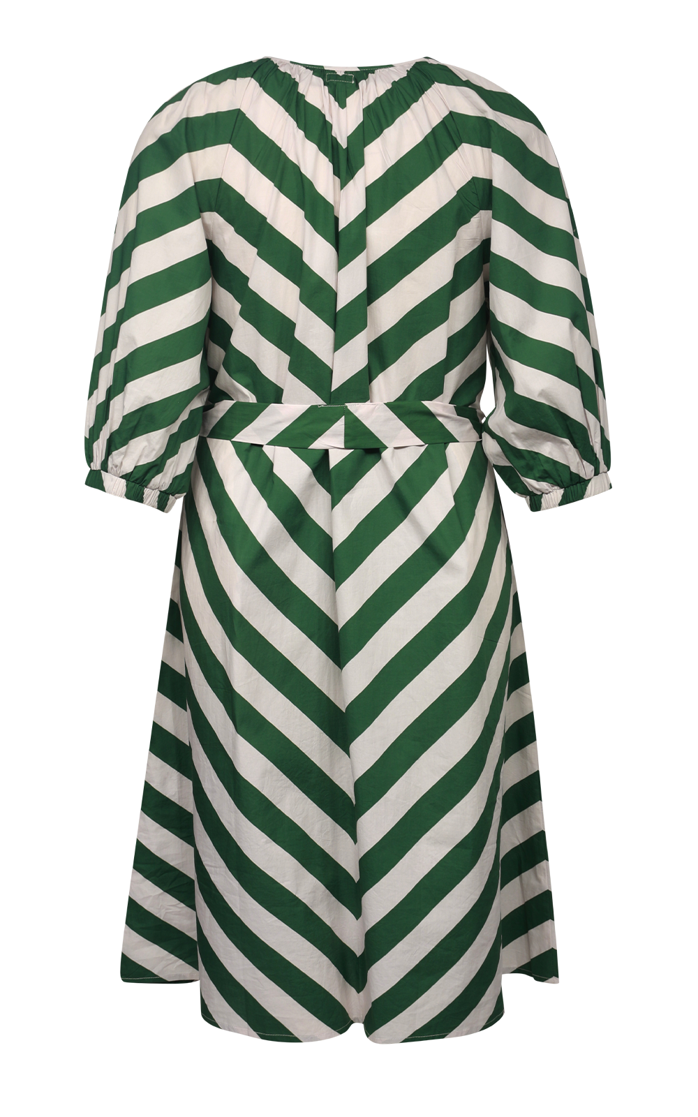 Stripe Button Dress product photo.