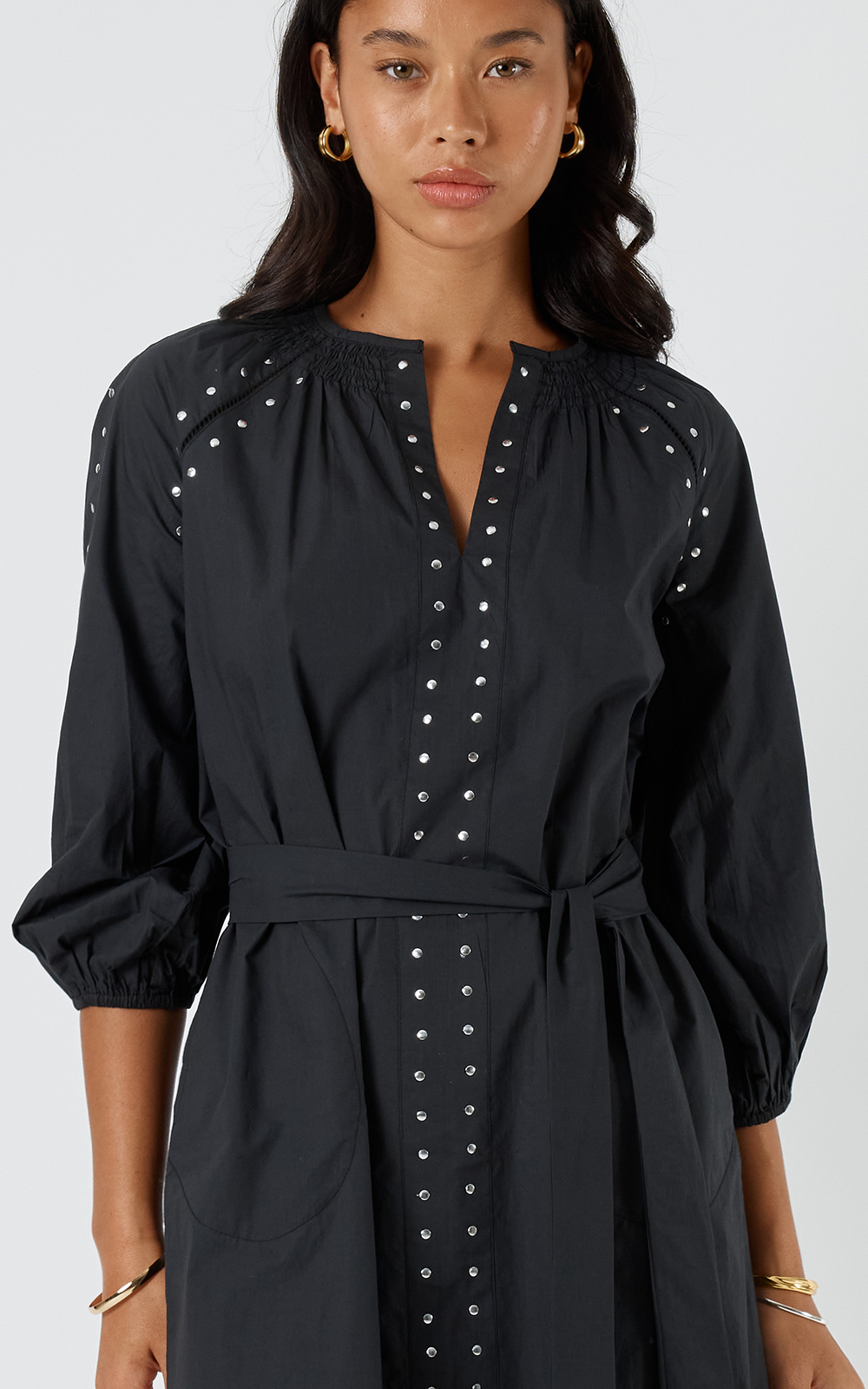 Stud Dress product photo.