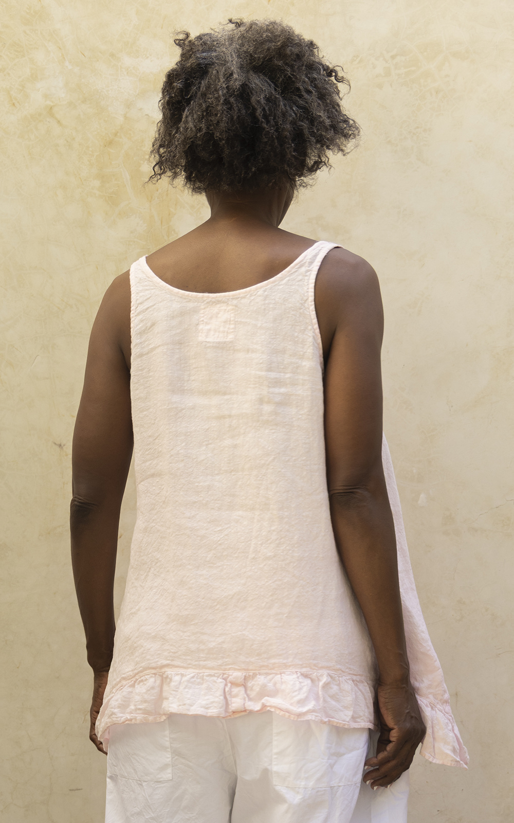 Suri Camisole In Linen product photo.