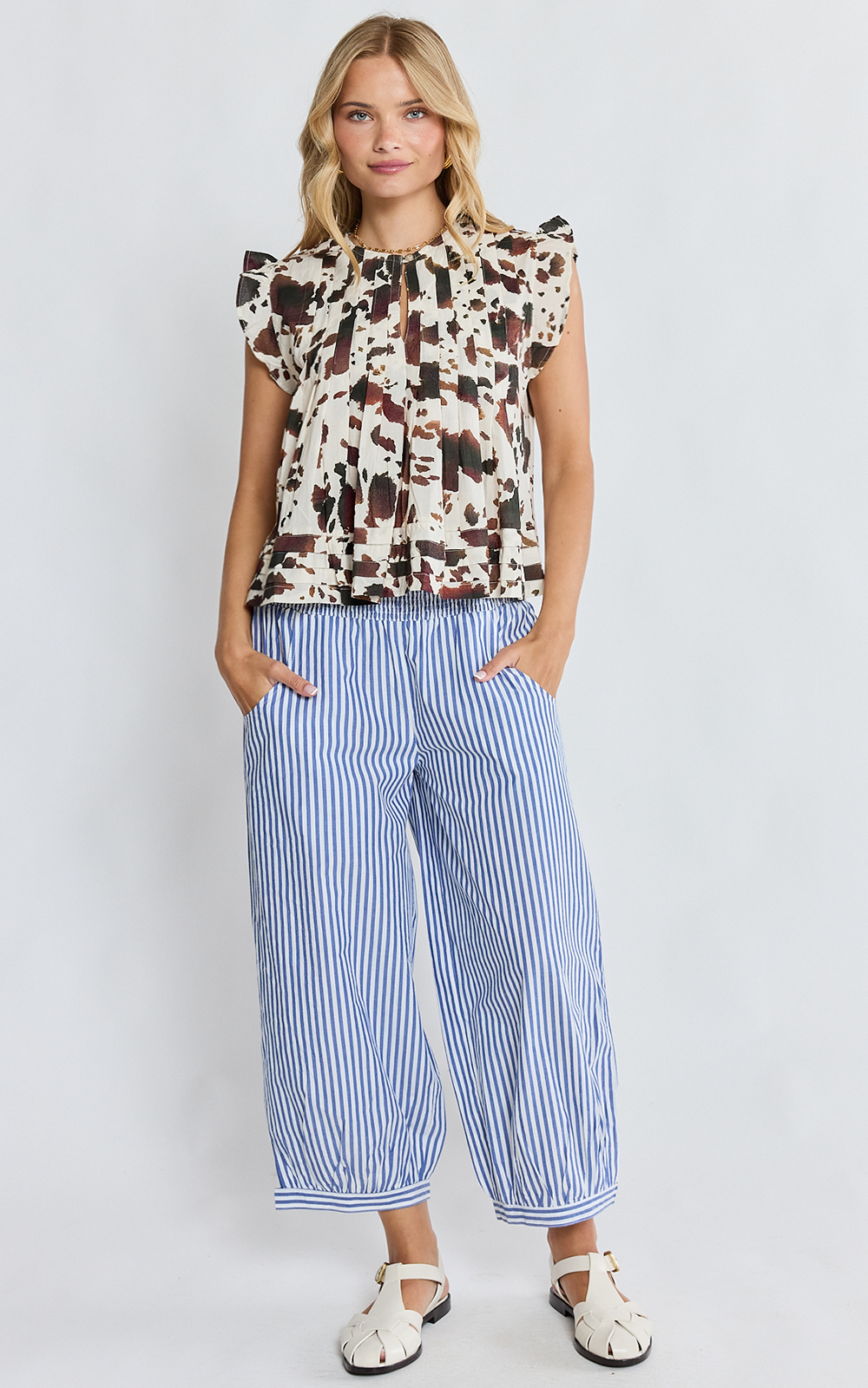 Sylvie Balloon Pant product photo.
