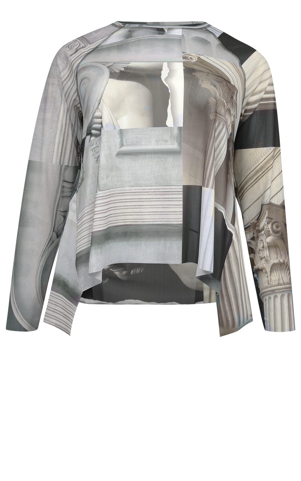 Mesh Top In Sculpture Collage product photo.