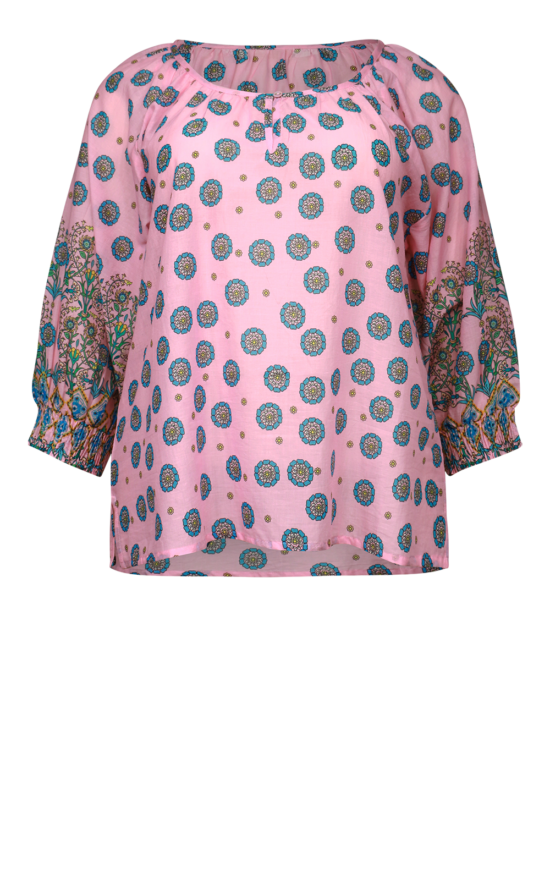 Sara Blouse In Shalimar product photo.