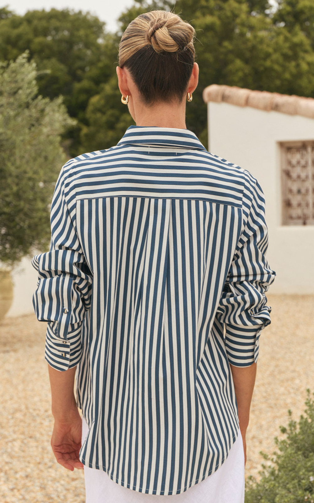 Oversized Boyfriend Shirt product photo.