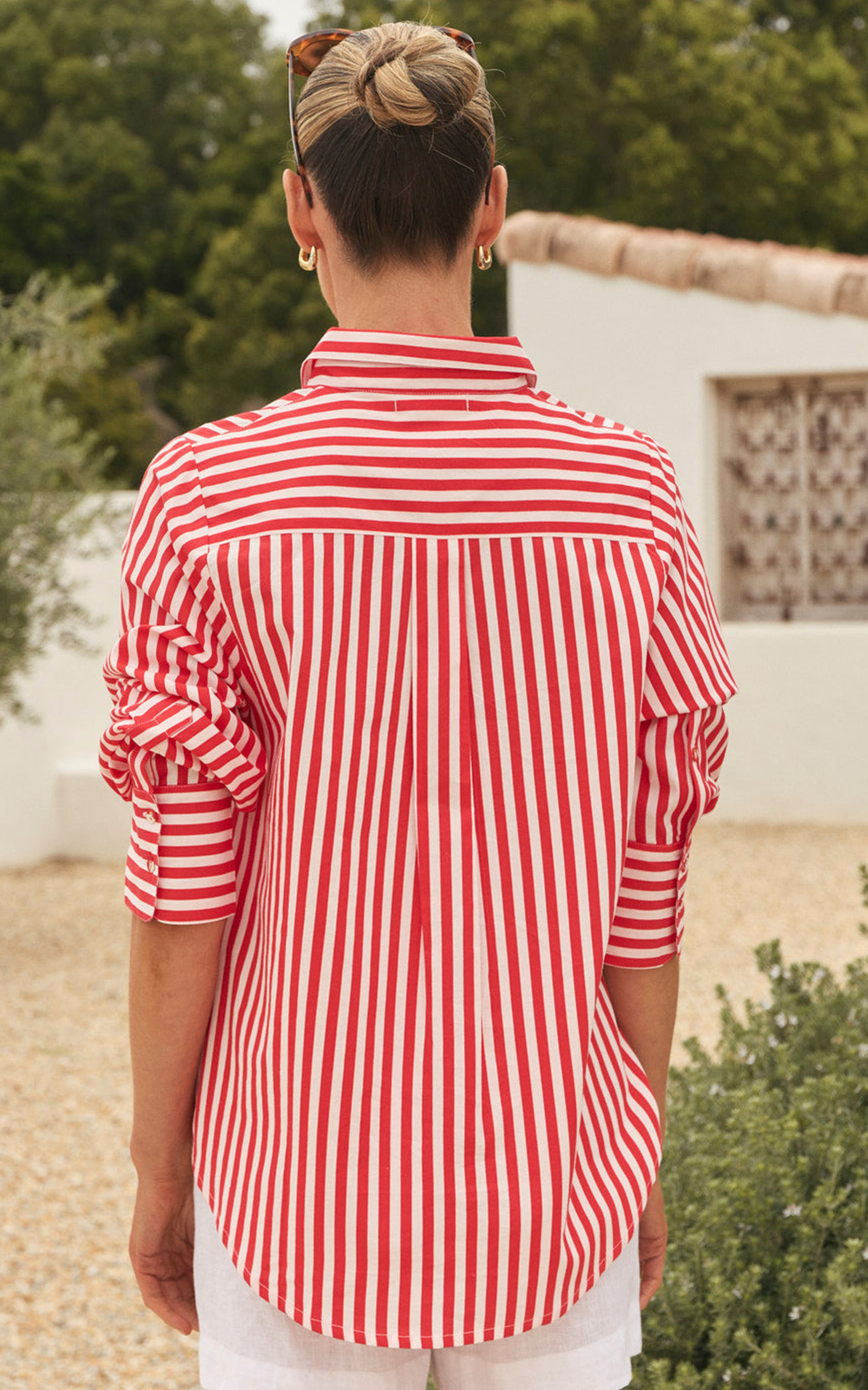 Oversized Boyfriend Shirt product photo.