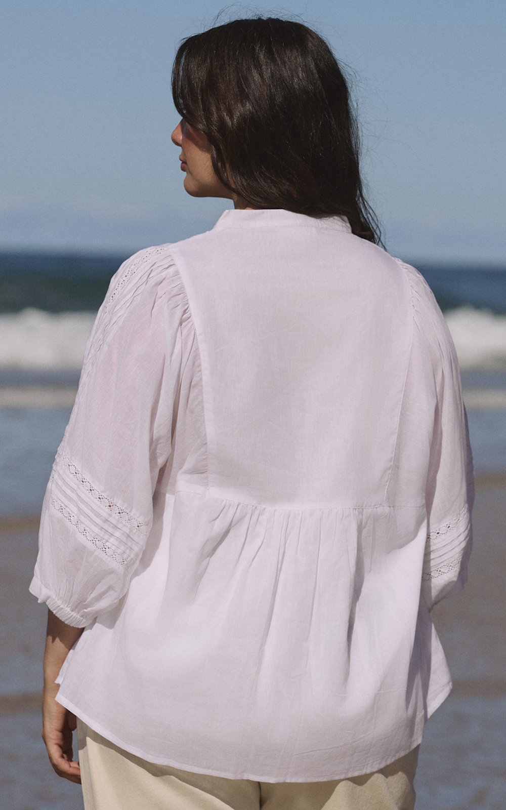 Cairo Boho Top product photo.