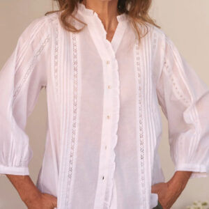 Harper Pintuck Blouse