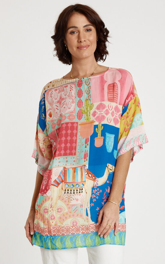 Taj Wide Tee product photo.