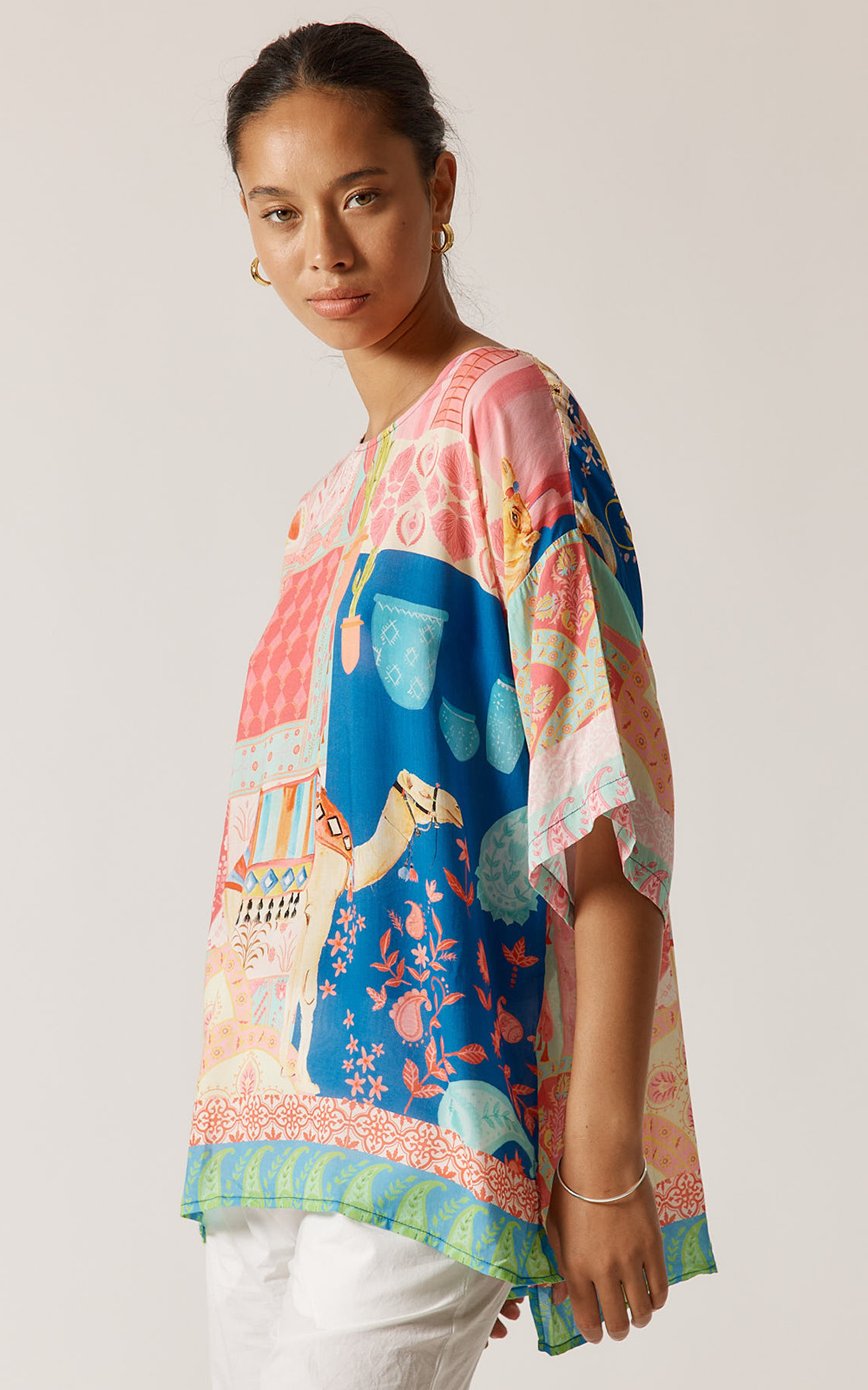 Taj Wide Tee product photo.