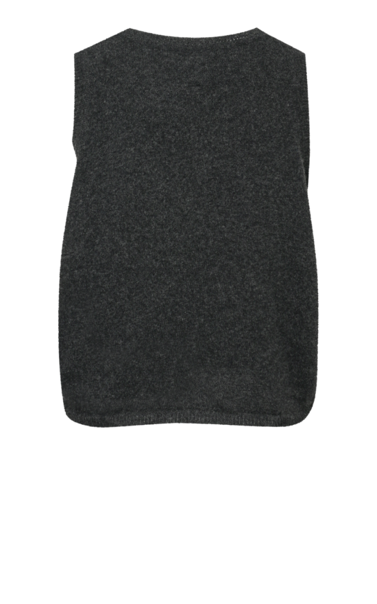 Tanja Vest Wool Swiss Cross product photo.
