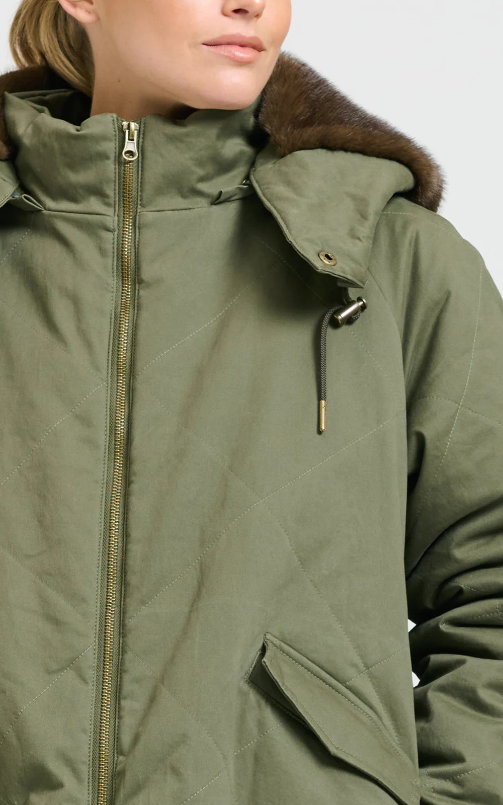 The Aspen Coat product photo.