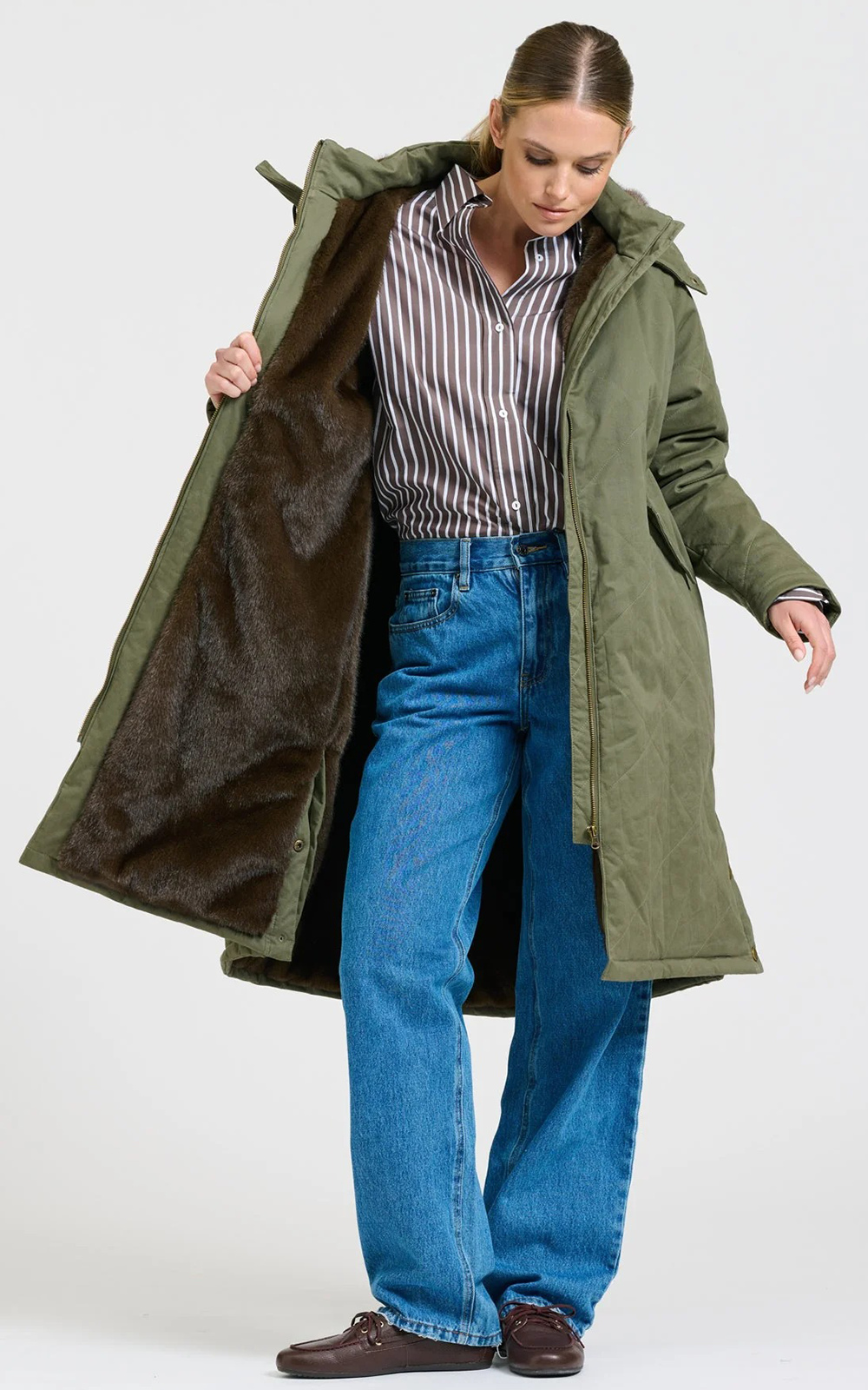 The Aspen Coat product photo.