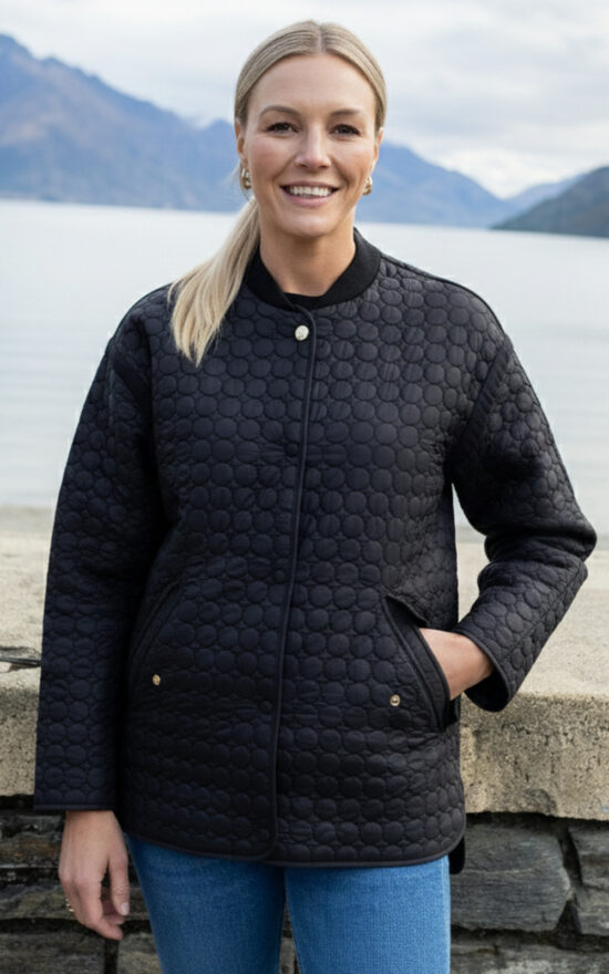 Tilly Quilt Bomber  product photo.