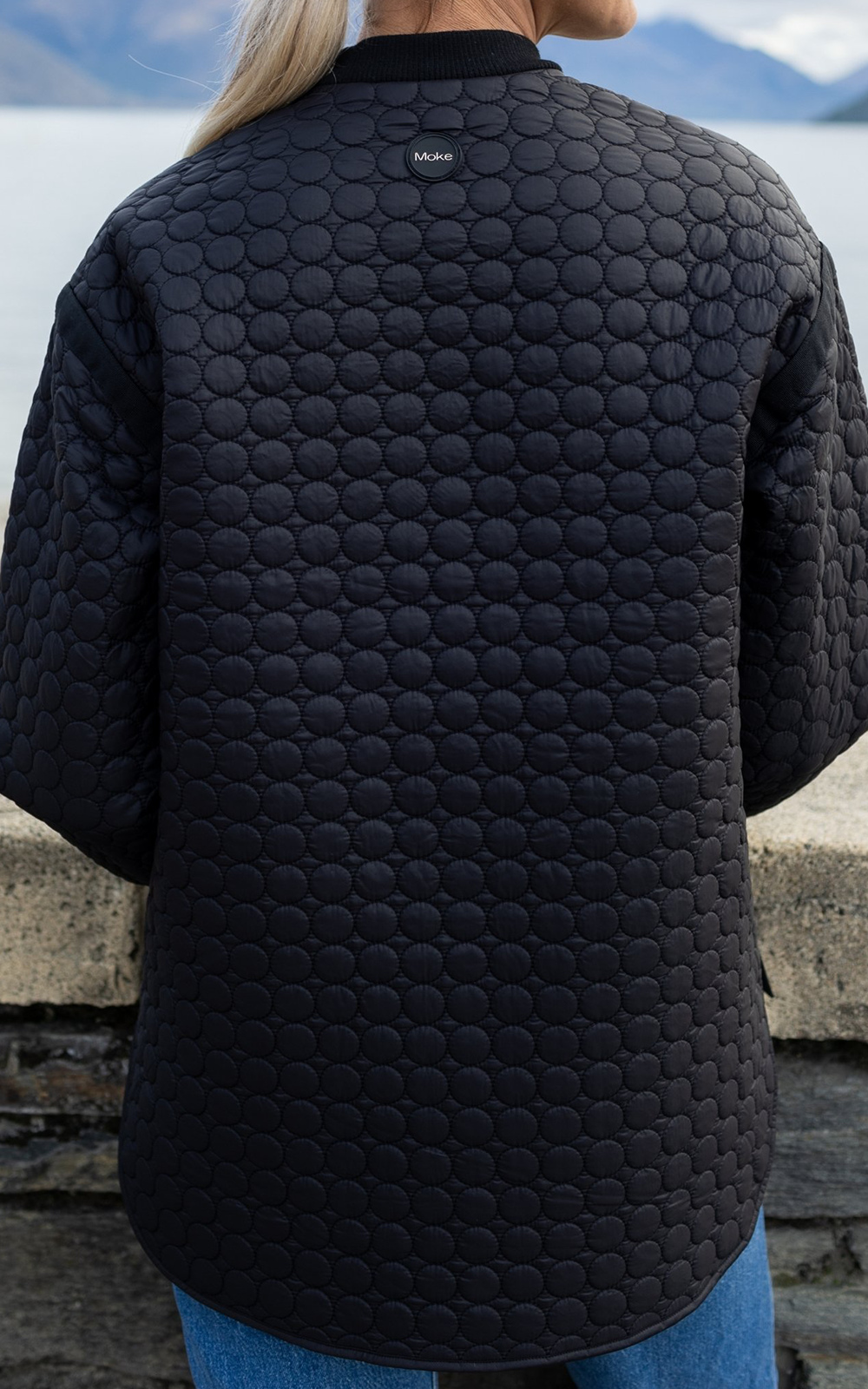 Tilly Quilt Bomber product photo.